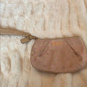 Coach wristlet